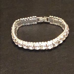 Luxury 12 Carats AAA Natural White Diamonique 18K